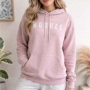 NOBULL Dusty Pink Pullover Hoodie